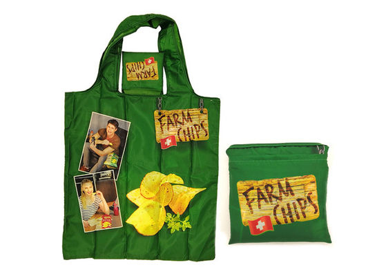 REPT 210D Polyester Reusable Shopping Bags Portable Durable Folding