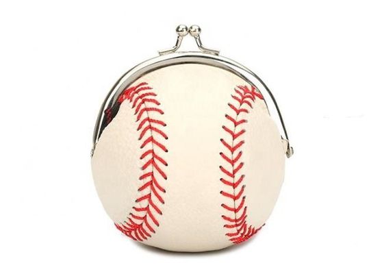 Portable Leather Baseball Sling Bag Multipurpose Wear Resistant