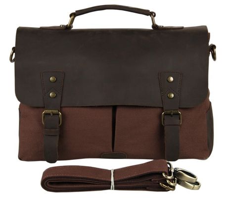 Business Messenger Shoulder Strap Bag Antiwear 20L Thickened