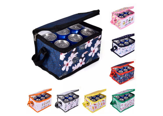 Waterproof Cooler Insulated Lunch Bag Multipurpose For 6 Pack Beer