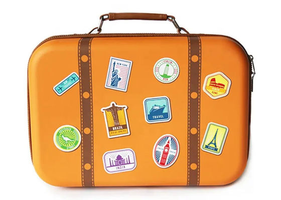 Custom Printed EVA Storage Case Big Capacity Tool Carry With Handle
