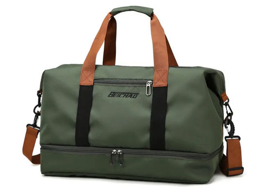 Custom Men Women Sport Gym Light Weight Foldable Waterproof Weekender Travel Duffle Bag