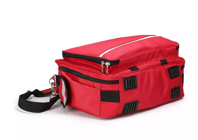 Nylon Emergency Medical Backpacks , Antiwear First Aid Backpacks For Schools
