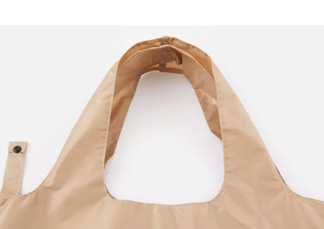 Folding Tearproof Nylon Shopping Bag , Waterproof Polyester Reusable Grocery Bags