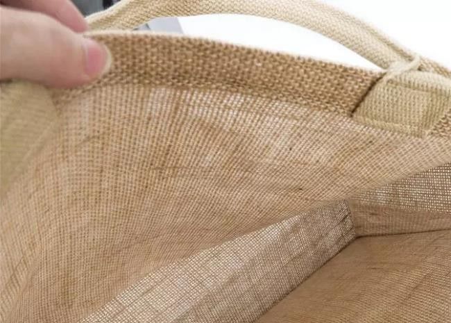 Foldable Burlap Reusable Shopping Bags Multipurpose Practical