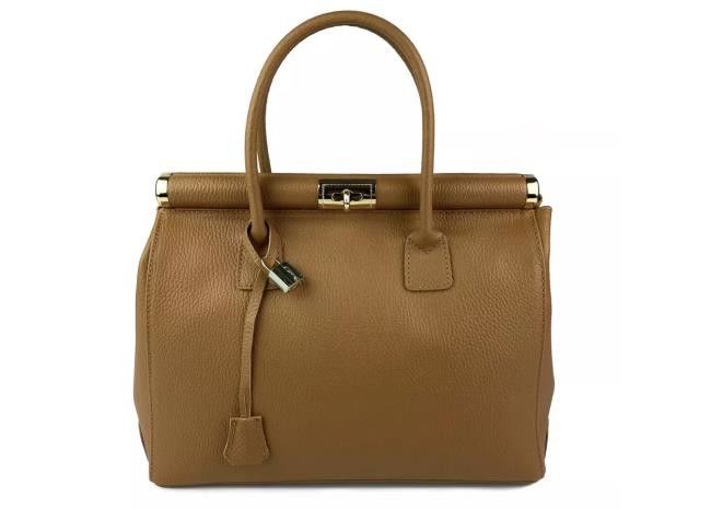 Reusable Antiwear Leather Women Handbag Anti Abrasion Leakproof