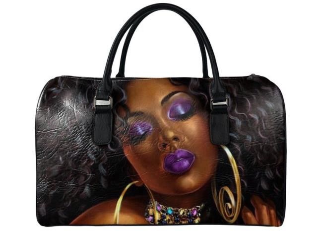 Antiwear Womens Leather Duffle Bag For Ladies Anti Abrasion Multiscene