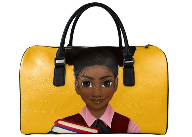 Antiwear Womens Leather Duffle Bag For Ladies Anti Abrasion Multiscene