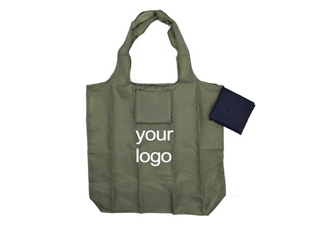 REPT 210D Polyester Reusable Shopping Bags Portable Durable Folding