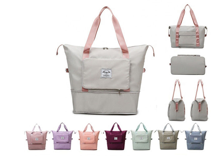 Multifunctional Oxford Foldable Travel Bags Portable Durable Eco Friendly