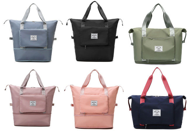 Multifunctional Oxford Foldable Travel Bags Portable Durable Eco Friendly