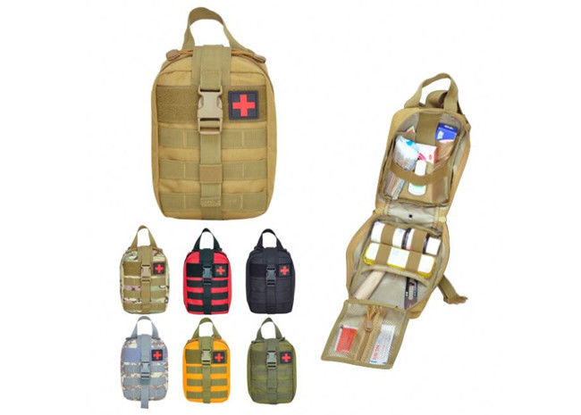 Multipurpose Camping Storage Bag , Portable Molle Rip Away Pouch