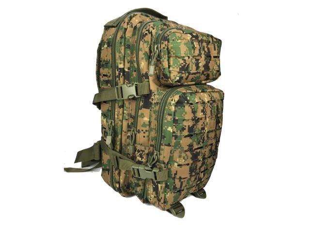 Outdoor Antiwear Molle Hiking Backpack , Polyester Military Camping Backpack