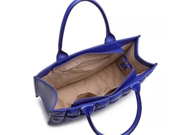 38x11.5x29cm Luxury Leather Tote Bags , Multifunctional Leather Luxury Handbags