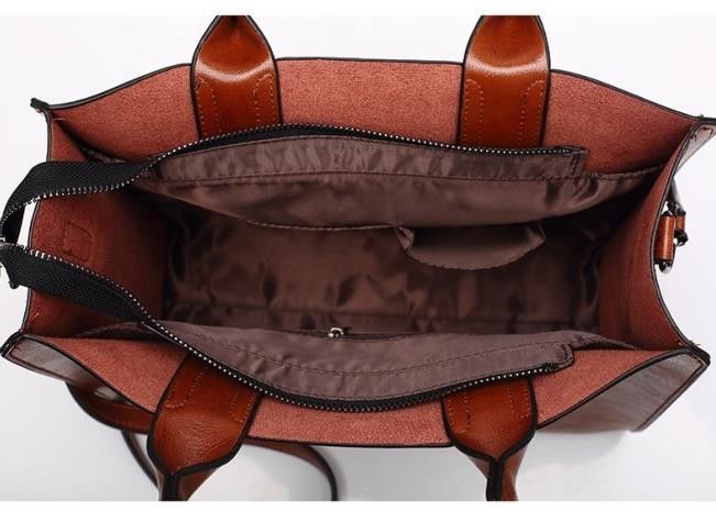 Washable Messenger Women PU Handbag Leather Durable Practical