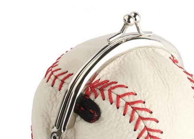 Portable Leather Baseball Sling Bag Multipurpose Wear Resistant