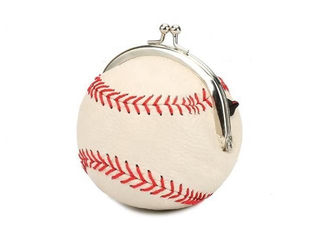 Portable Leather Baseball Sling Bag Multipurpose Wear Resistant