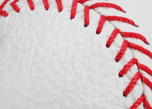 Portable Leather Baseball Sling Bag Multipurpose Wear Resistant