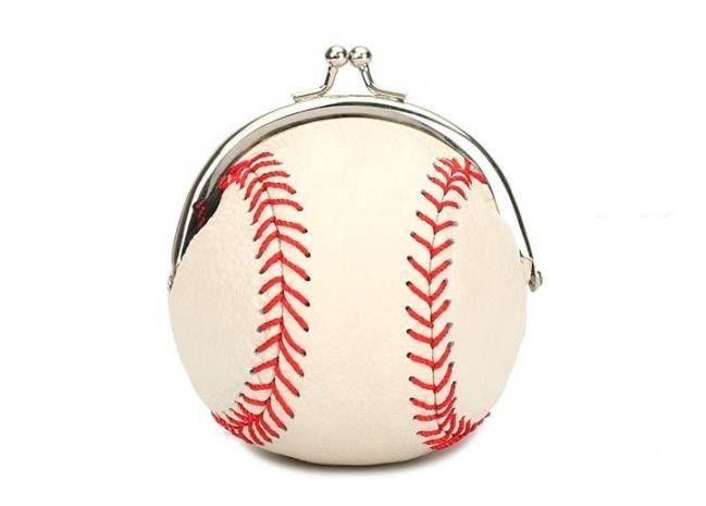 Portable Leather Baseball Sling Bag Multipurpose Wear Resistant