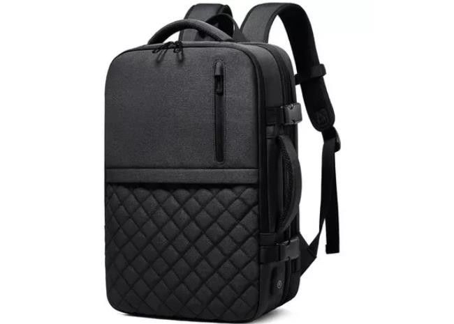 Polyester Laptop Business Casual Backpack Multipurpose With USB Charging