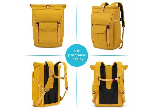 Multifunctional 35L Roll Top Backpack Leakproof For Travel School