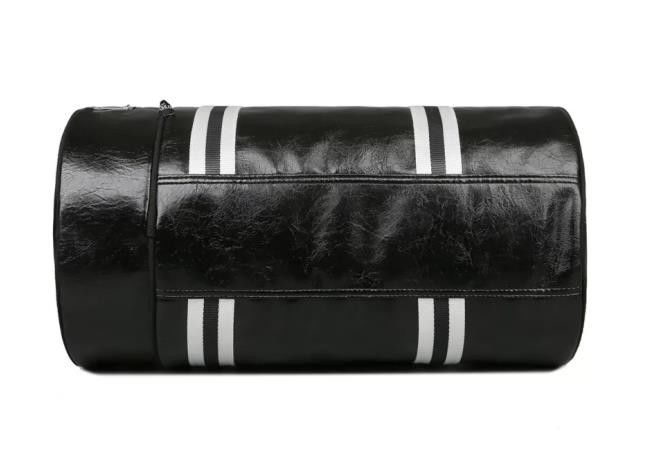 Casual PU Leather Waterproof Camping Bag Unisex Foldable For Travel