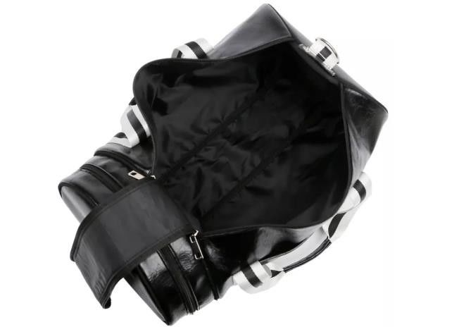 Casual PU Leather Waterproof Camping Bag Unisex Foldable For Travel