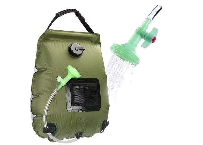 OEM Outdoor Shower Waterproof Camping Bag 20L PVC Portable For Beach Travel