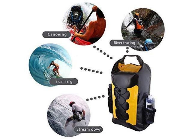 Foldable Lightweight Waterproof Hiking Backpack , Rainproof Outdoor Camping Backpack