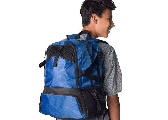 Polyester Nylon Gym Exercise Equipment Bag Thickened With Shoes Compartment