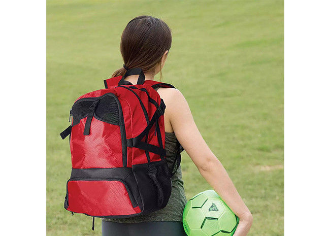 Polyester Nylon Gym Exercise Equipment Bag Thickened With Shoes Compartment