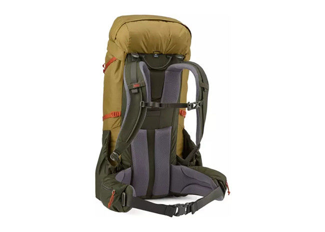 Lightweight Nylon Waterproof Trekking Backpack , Rainproof Hiking Camping Backpack
