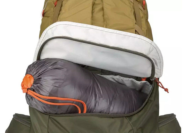 Lightweight Nylon Waterproof Trekking Backpack , Rainproof Hiking Camping Backpack