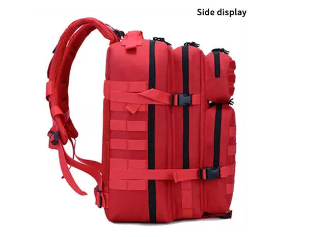 Practical 900D Nylon Hiking Backpack , Anti Abrasion Camo Molle Backpack