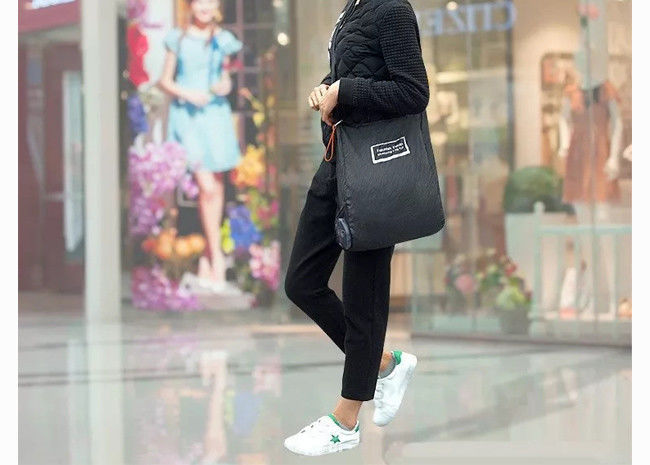 Lightweight Reusable Disc Shopping Bag , Multifunctional Telescopic Storage Bag