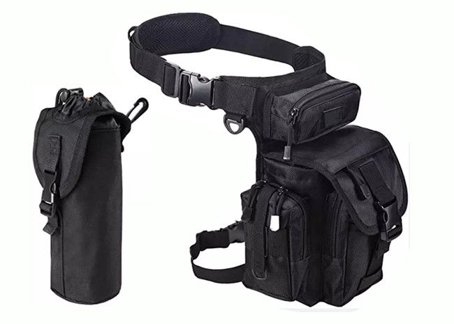 Motorcycle Unisex Hiking Camping Bags 210D Nylon For Waist Leg