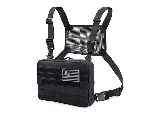 10L Mesh Waist Hiking Camping Bags Moistureproof Multifunctional