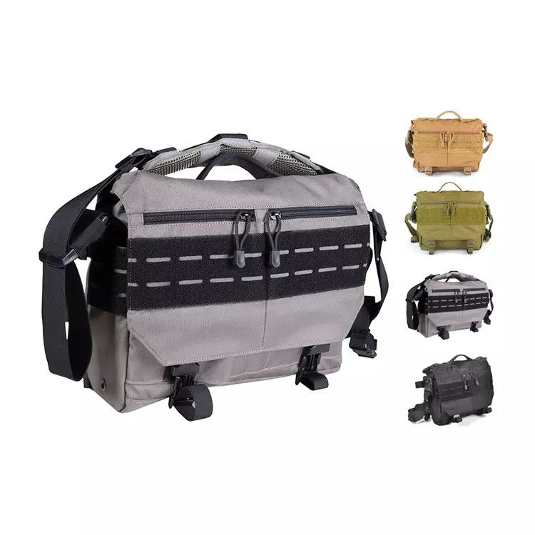 1000D Oxford Waterproof Courier Bag , Scratch Resistant Waterproof Shoulder Bag Mens