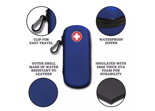 Spandex First Aid Camping Storage Bag sturdy Waterproof Multiscene