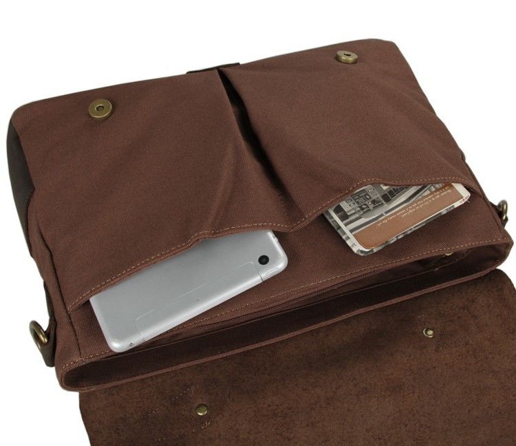 Business Messenger Shoulder Strap Bag Antiwear 20L Thickened
