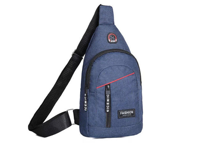 17x30x5.5cm Chest Shoulder Strap Bag Single Waterproof For Men