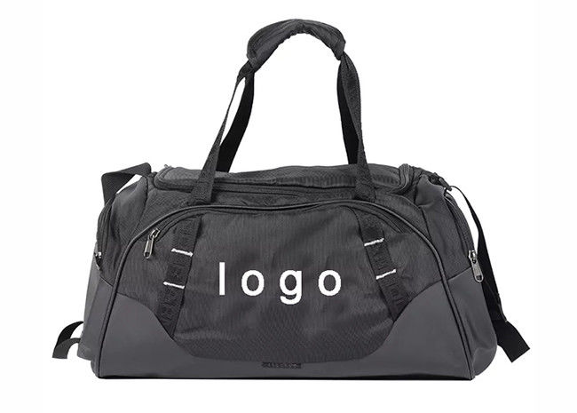 Moistureproof Athletic Sport Duffel Bag 600D Polyester Oxford Fabric