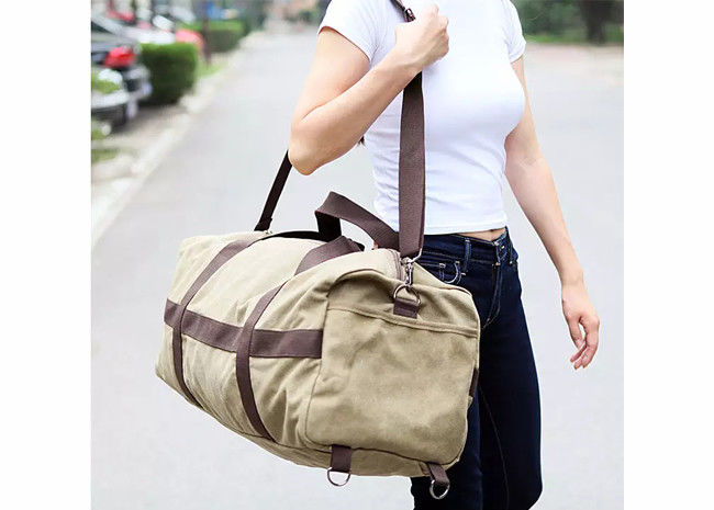 16oz Gym Sports Camping Storage Bag Antiwear Canvas Multi Function