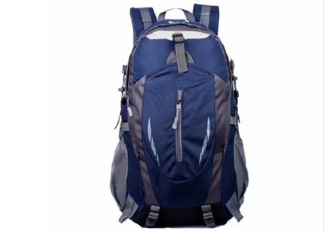 Multicolor Unisex Waterproof Hiking Backpack Polyester Material