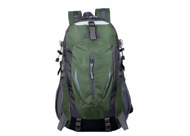 Multicolor Unisex Waterproof Hiking Backpack Polyester Material