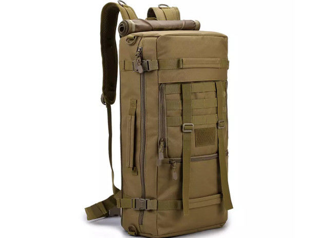 Durable Oxford Waterproof Tactical Backpack , Multipurpose Army Camping Bag