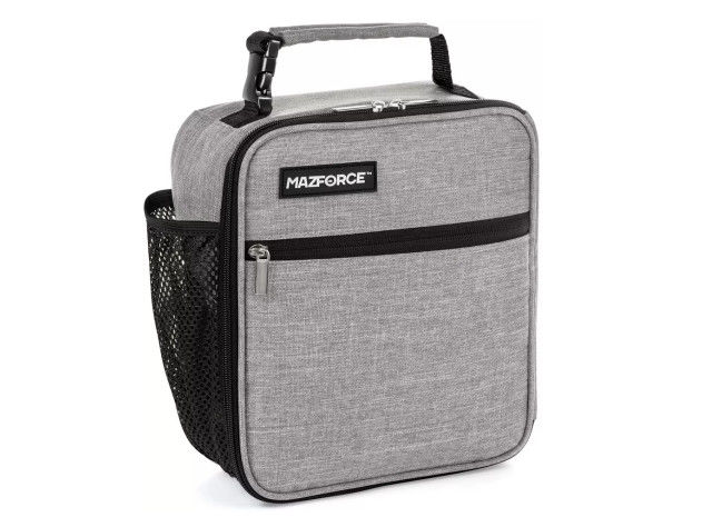 Reusable Picnic Insulated Lunch Box Bag Multiscene 26x11x22cm
