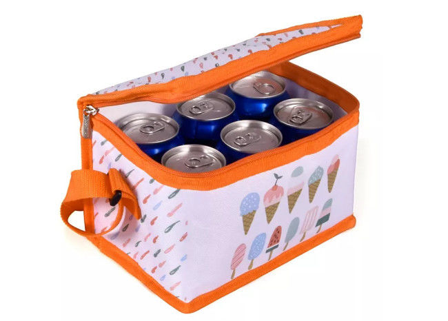 Waterproof Cooler Insulated Lunch Bag Multipurpose For 6 Pack Beer