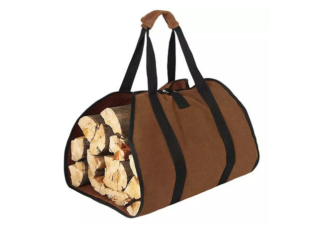 Dustproof Antiwear Fire Wood Carry Bag Folding Portable Durable