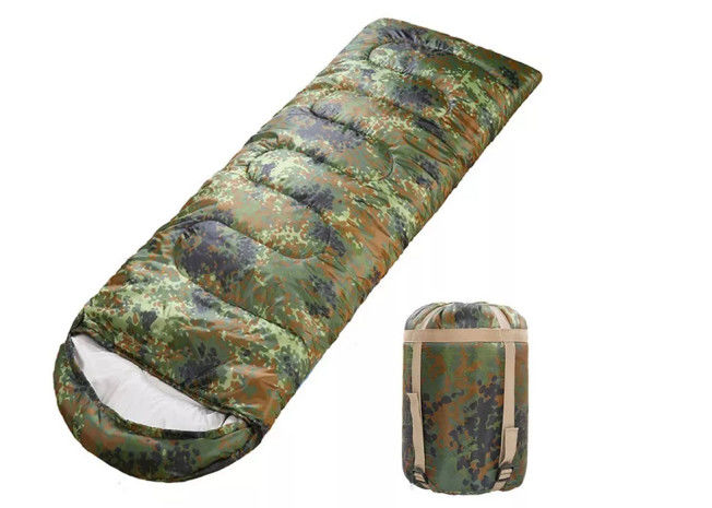 Outdoor Portable Camo Sleeping Bag , Waterproof Army Sleeping Bag